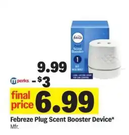 Meijer Febreze Plug Scent Booster Device offer