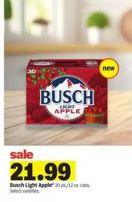 Meijer Busch Light Apple offer
