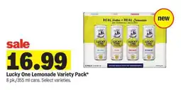 Meijer Lucky One Lemonade Variety Pack offer