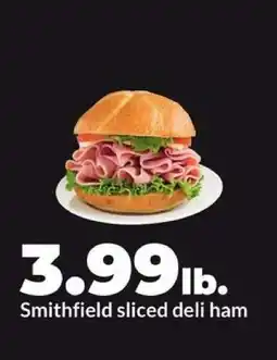 Hy-Vee Smithfield sliced deli ham offer