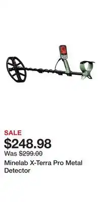 Cabela's Minelab X-Terra Pro Metal Detector offer