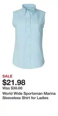 Cabela's World Wide Sportsman Marina Sleeveless Shirt for Ladies offer