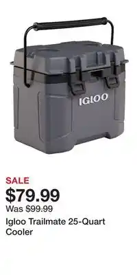 Cabela's Igloo Trailmate 25-Quart Cooler offer