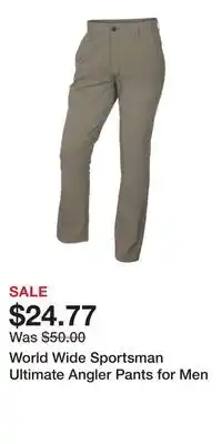 Cabela's World Wide Sportsman Ultimate Angler Pants for Men offer