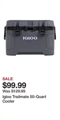 Cabela's Igloo Trailmate 50-Quart Cooler offer