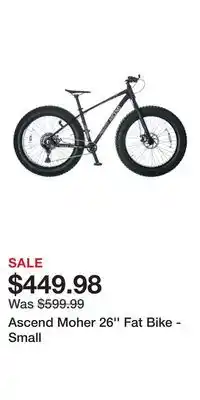 Cabela's Ascend Moher 26'' Fat Bike - Small offer