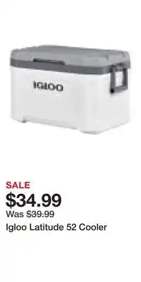 Cabela's Igloo Latitude 52 Cooler offer