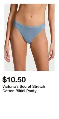 Victoria's Secret Victoria's Secret Stretch Cotton Bikini Panty offer