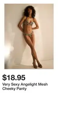 Victoria's Secret Very Sexy Angelight Mesh Cheeky Panty offer