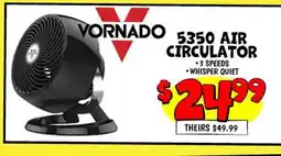 Ollie's VORNADO 5350 AIR CIRCULATOR offer
