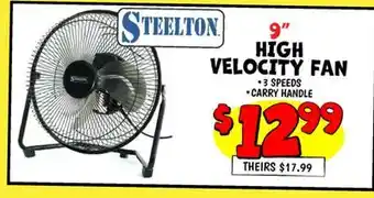 Ollie's 9 HIGH VELOCITY FAN offer
