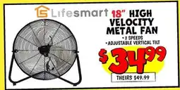 Ollie's 18 HIGH VELOCITY METAL FAN offer
