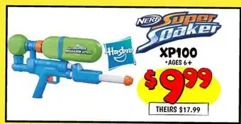 Ollie's NERF SUPER SOAKER XP100 offer