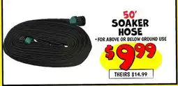 Ollie's 50' SOAKER HOSE offer