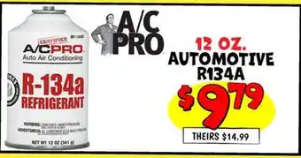 Ollie's 12 OZ. AUTOMOTIVE R134A offer