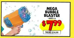 Ollie's MEGA BUBBLE BLASTER offer