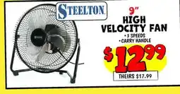 Ollie's STEELTON 9 HIGH VELOCITY FAN offer