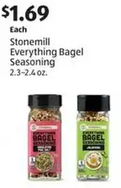 Aldi Stonemill everything bagel seasoning offer