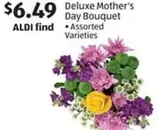 Aldi Deluxe mother's day bouquet offer