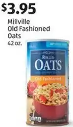 Aldi Millville old fashioned oats offer