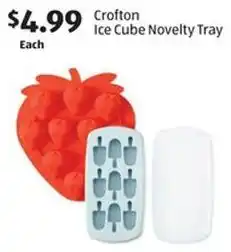Aldi Crofton ice cube novelty tray offer
