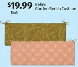 Aldi Garden bench cushion belavi offer