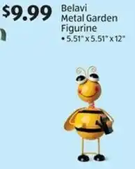 Aldi Belavi metal garden figurine offer
