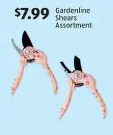 Aldi Gardenline shears assortment offer
