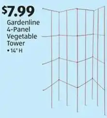 Aldi Gardenline 4-panel vegetable tower offer