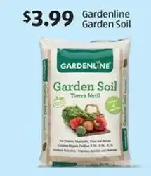 Aldi Gardenline garden soil offer