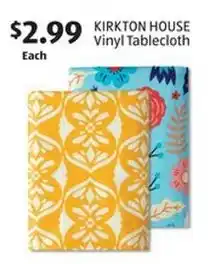 Aldi Kirkton house vinyl tablecloth offer