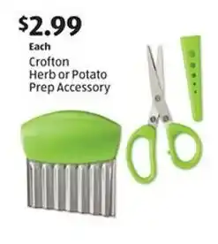 Aldi Crofton herb or potato prep accessory offer