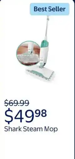 Walmart Shark steam mop offer