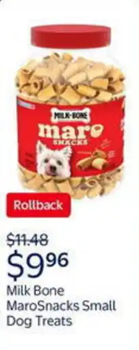 Walmart Milk bone marosnacks small dog treats offer