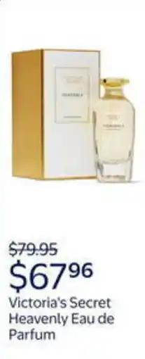 Walmart Victoria's secret heavenly eau de parfum offer