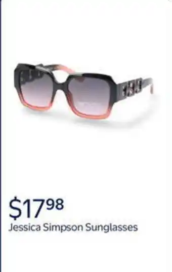 Walmart Jessica simpson sunglasses offer