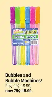 Meijer Bubbles and Bubble Machines offer