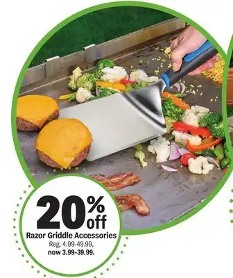 Meijer Razor Griddle Accessories offer