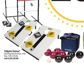 Meijer Tailgate Games offer