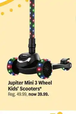 Meijer Jupiter Mini 3 Wheel Kids' Scooters offer