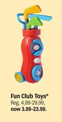 Meijer Fun Club Toys offer