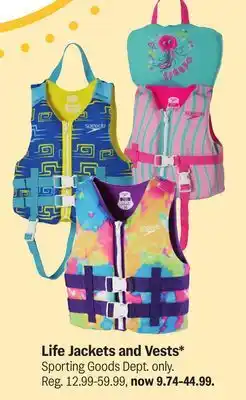 Meijer Life Jackets and Vests offer