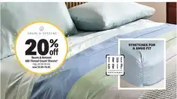 Meijer Room & Retreat 600 Thread Count Sheets offer