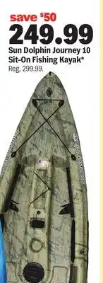 Meijer Sun Dolphin Journey 10 Sit-On Fishing Kayak offer