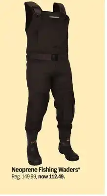 Meijer Neoprene Fishing Waders offer