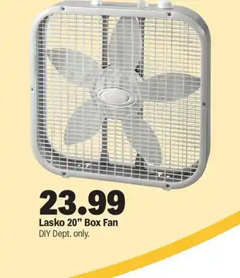 Meijer Lasko 20 Box Fan offer