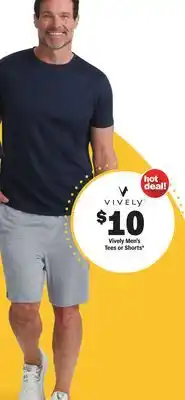 Meijer Vively Men's Tees or Shorts offer