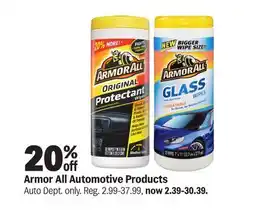 Meijer Armor All Automotive Products offer