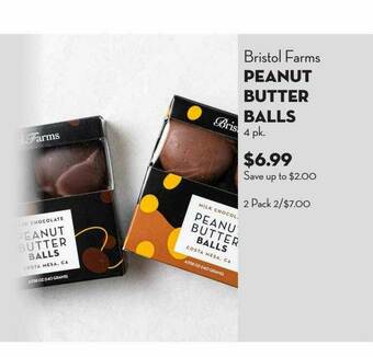 Bristol Farms Bristol Farms Peanut Butter Balls offer