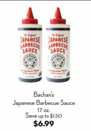 Bristol Farms Bachan's Japanese Barbecue Sauce offer